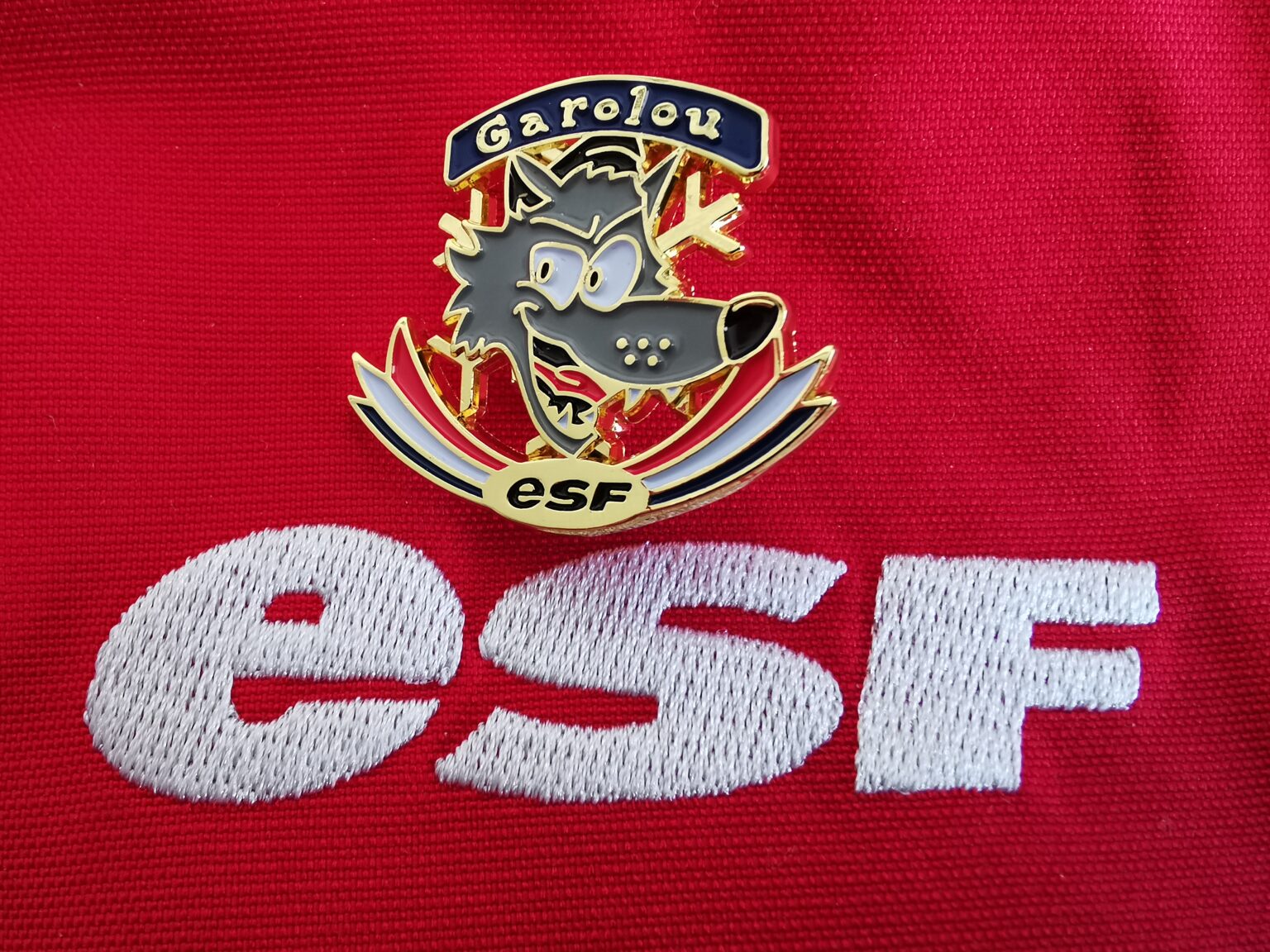 Insigne Broche Médaille Ski ESF Club Piou-Piou Test Enfant Neuf